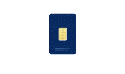 Dubai Gold 5 Grams Pure 999.9 Fine Gold Bar - Variable Design-0