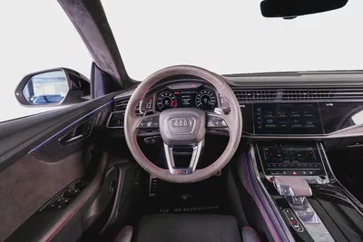 Audi RSQ8-GCC-Nardo Grey-AKRAPOVIC Sports Exhaust System-Black Interior-11
