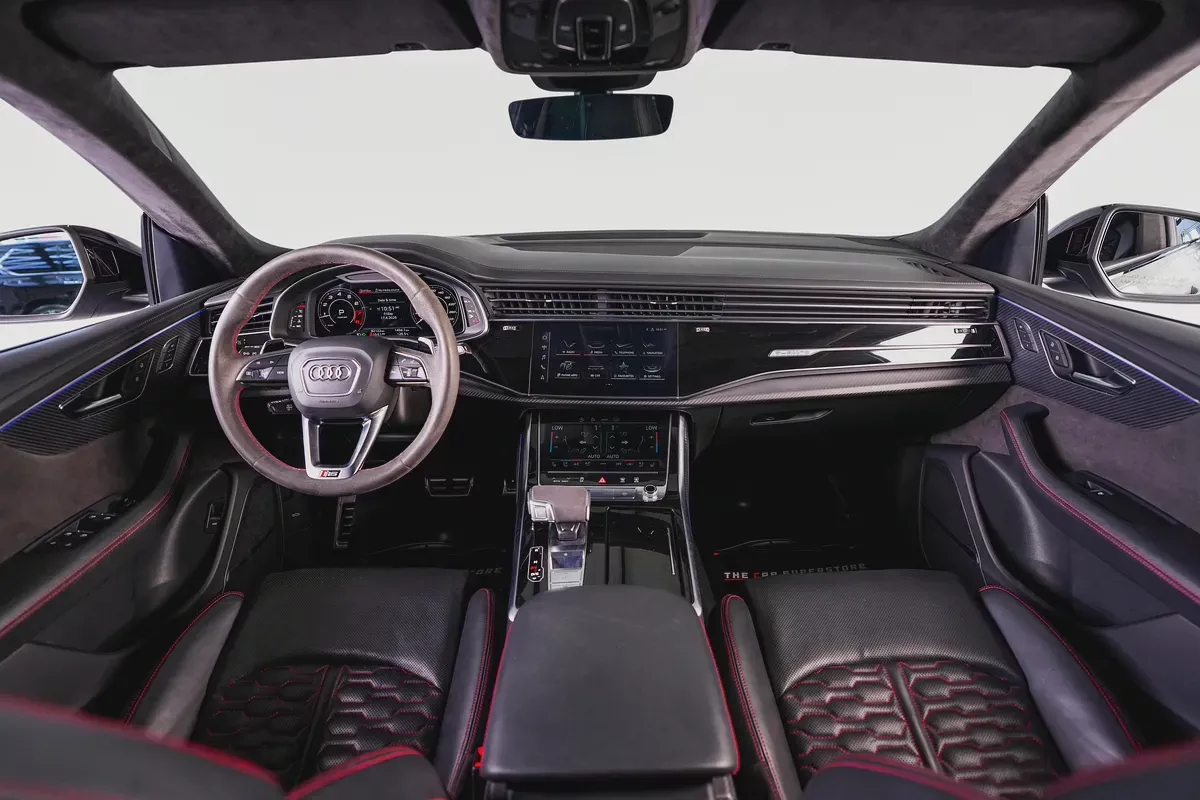 Audi RSQ8-GCC-Nardo Grey-AKRAPOVIC Sports Exhaust System-Black Interior-9-9