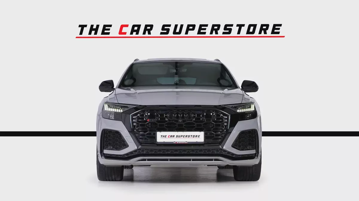 Audi RSQ8-GCC-Nardo Grey-AKRAPOVIC Sports Exhaust System-Black Interior-2-2