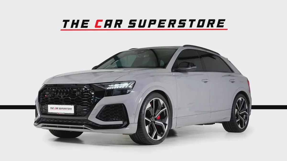 Audi RSQ8-GCC-Nardo Grey-AKRAPOVIC Sports Exhaust System-Black Interior-3-3
