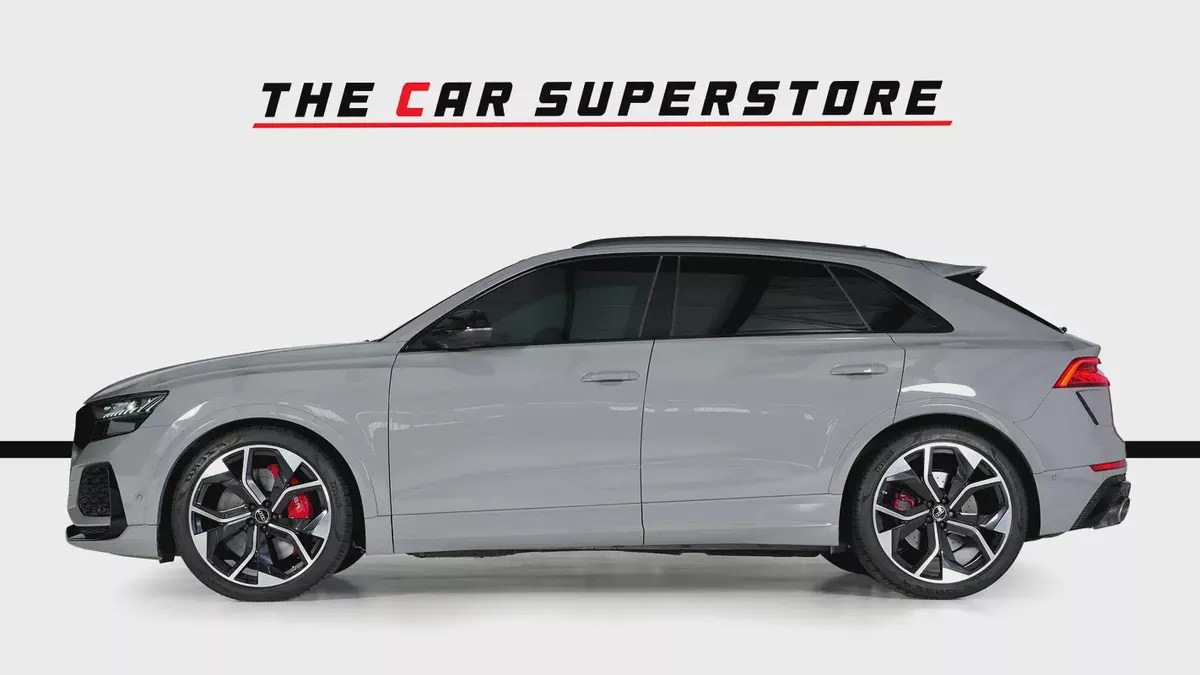 Audi RSQ8-GCC-Nardo Grey-AKRAPOVIC Sports Exhaust System-Black Interior-4-4