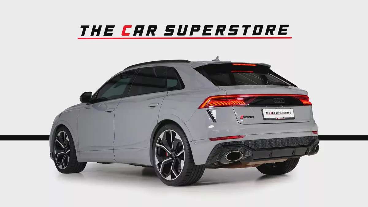 Audi RSQ8-GCC-Nardo Grey-AKRAPOVIC Sports Exhaust System-Black Interior-5-5