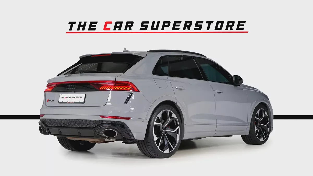 Audi RSQ8-GCC-Nardo Grey-AKRAPOVIC Sports Exhaust System-Black Interior-7-7