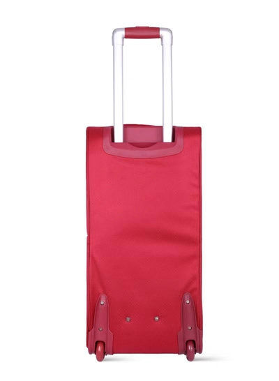PARAJOHN 3-Piece Travel Luggage Duffel Bag Set Dark Red-1