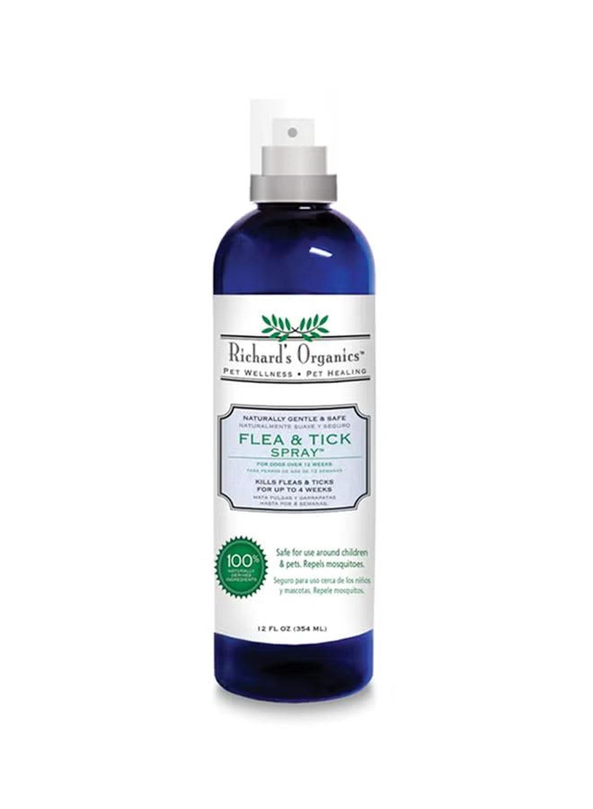SYNERGYLAB Richard Organic Flea And Tick Spray 354ml