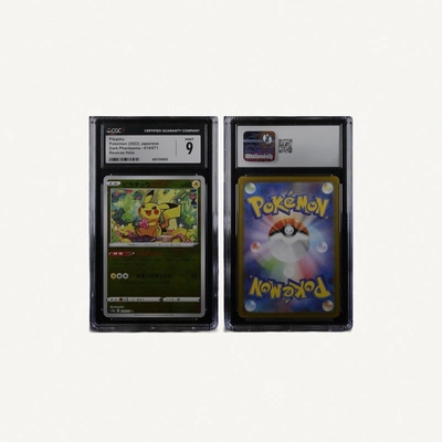 CGC Mint 9 card is the 2022 Japanese Pikachu Reverse Holo from the Dark Phantasma expansion.-2