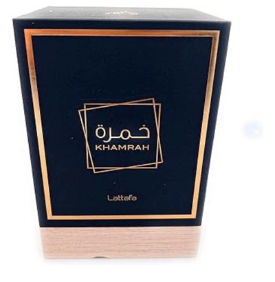 Lattafa Perfumes Khamrah for Unisex Eau de Parfum Spray, 3.4 Ounce-0