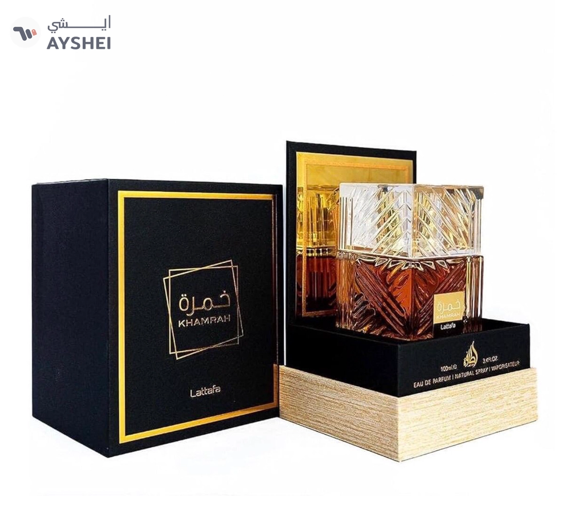 Lattafa Perfumes Khamrah for Unisex Eau de Parfum Spray, 3.4 Ounce-1-1