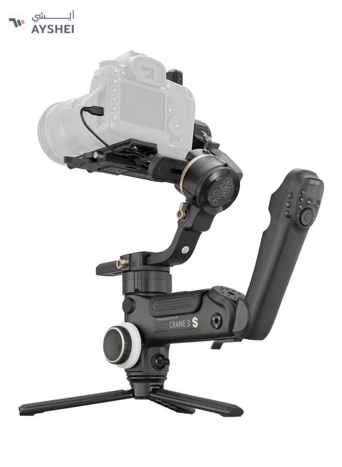 Zhiyun Crane 3S 3-Axis Gimbal Stabilizer Black-2-2