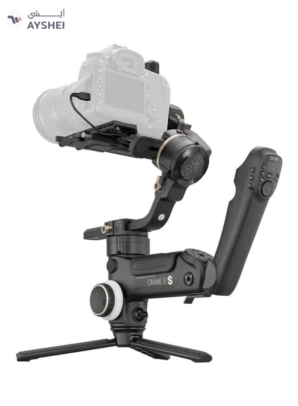 Zhiyun Crane 3S 3-Axis Gimbal Stabilizer Black
