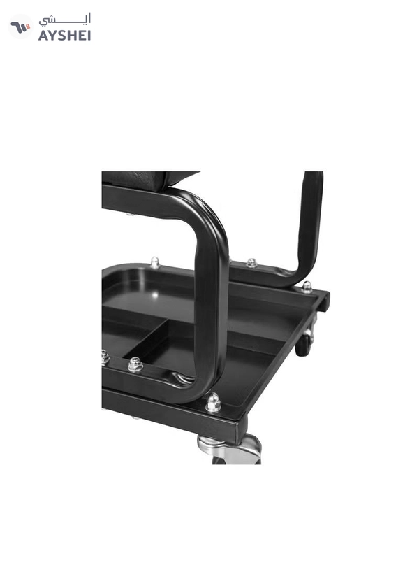 ABBASALI Rolling Work Seat with Tools Tray