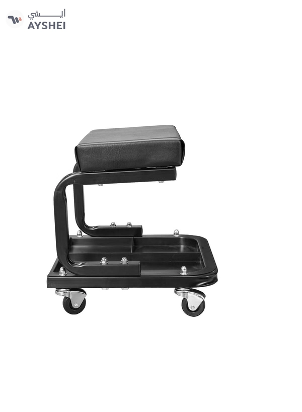 ABBASALI Rolling Work Seat with Tools Tray