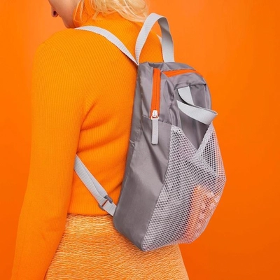 IKEA PIVRING Backpack, Light Grey, 24x8x34 cm/9 L -1