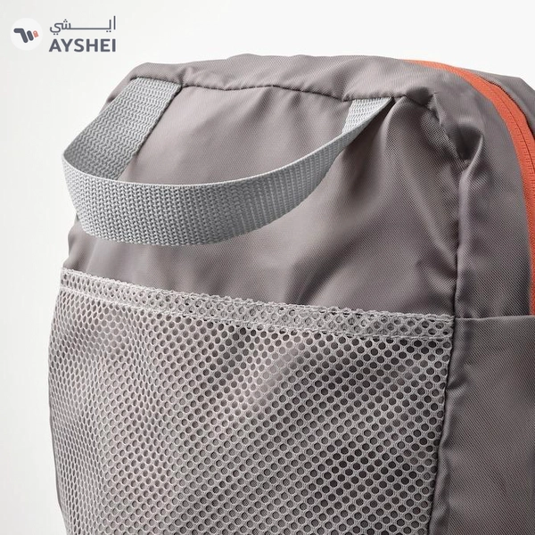 IKEA PIVRING Backpack, Light Grey, 24x8x34 cm/9 L 