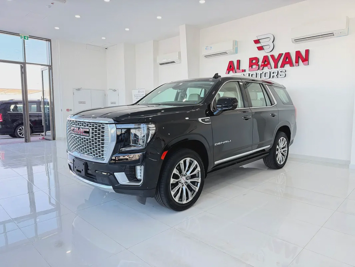 جي ام سي يوكن دينالي اسود / بيج خليجي الكندي GMC Yukon Denali 2023, GCC Specs