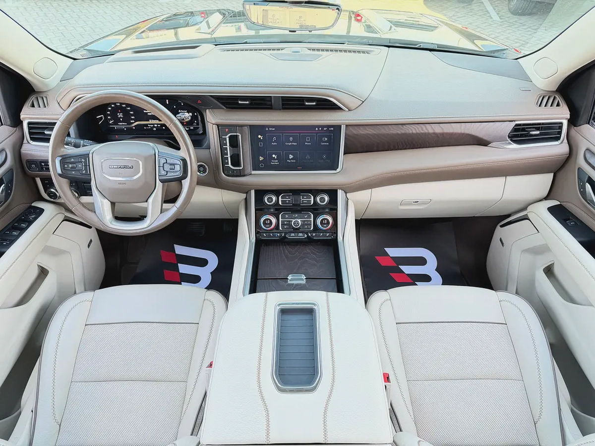 جي ام سي يوكن دينالي اسود / بيج خليجي الكندي GMC Yukon Denali 2023, GCC Specs