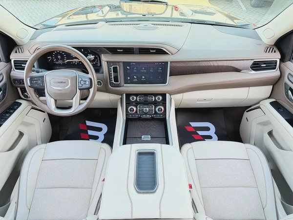 جي ام سي يوكن دينالي اسود / بيج خليجي الكندي GMC Yukon Denali 2023, GCC Specs