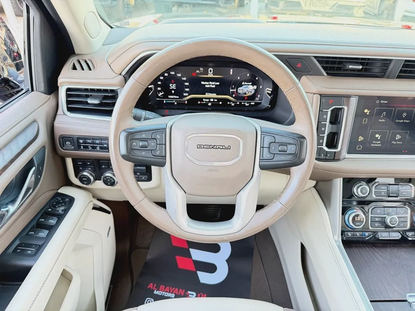 جي ام سي يوكن دينالي اسود / بيج خليجي الكندي GMC Yukon Denali 2023, GCC Specs