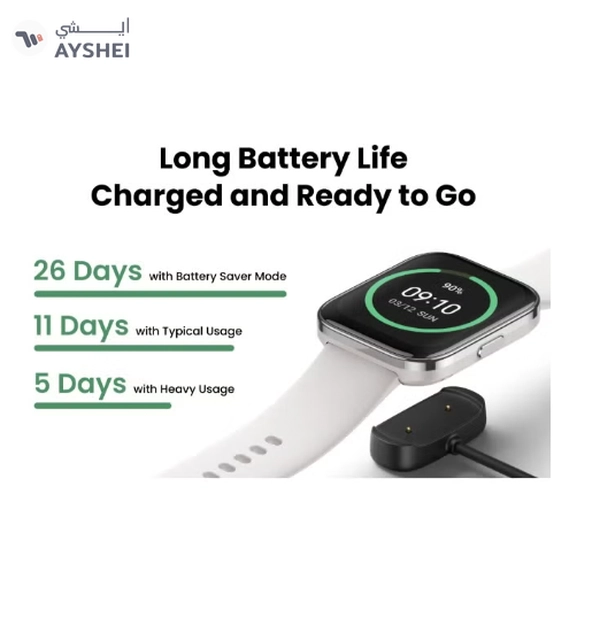 Amazfit 300 mAh Bip 5 Unity Smartwatch - Grey Grey