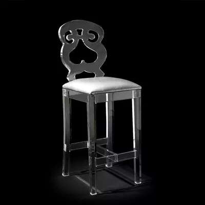 Set of 4 Ciara Barstool H 120 W 44 D 47 Sitting heith 80-0