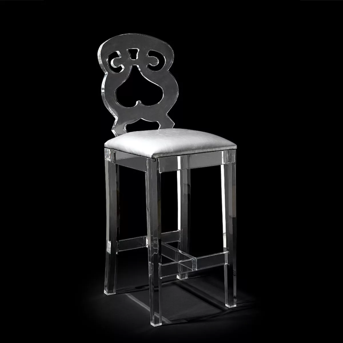 Set of 4 Ciara Barstool H 120 W 44 D 47 Sitting heith 80-0-0
