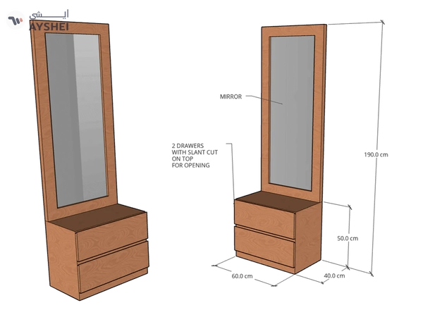 Dresser with Mirror, CD07