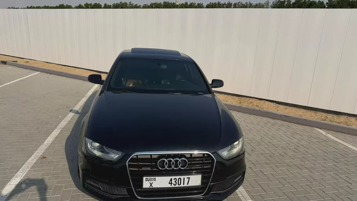 2015 Audi A4 2.0 TFSI Quattro S line | GCC Specs | Excellent Condition-2-2