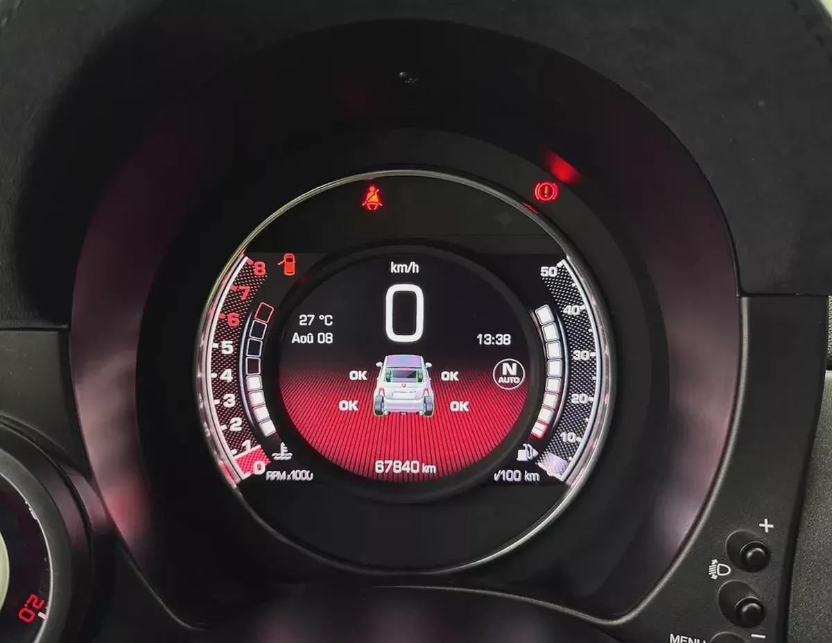 2025 Abarth 595 Competizione | GCC | Recently Serviced | Al Ghandi warranty 2027-13-13