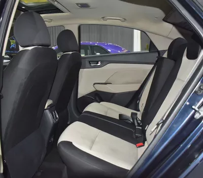 AED 593 EMi at 0% DP | Hyundai Accent 1.6L ( 2020 Model ) in Blue Color GCC Specs-15