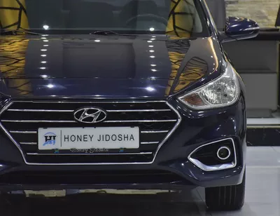 AED 593 EMi at 0% DP | Hyundai Accent 1.6L ( 2020 Model ) in Blue Color GCC Specs-3