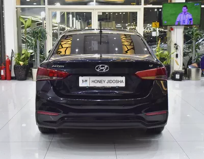 AED 593 EMi at 0% DP | Hyundai Accent 1.6L ( 2020 Model ) in Blue Color GCC Specs-4