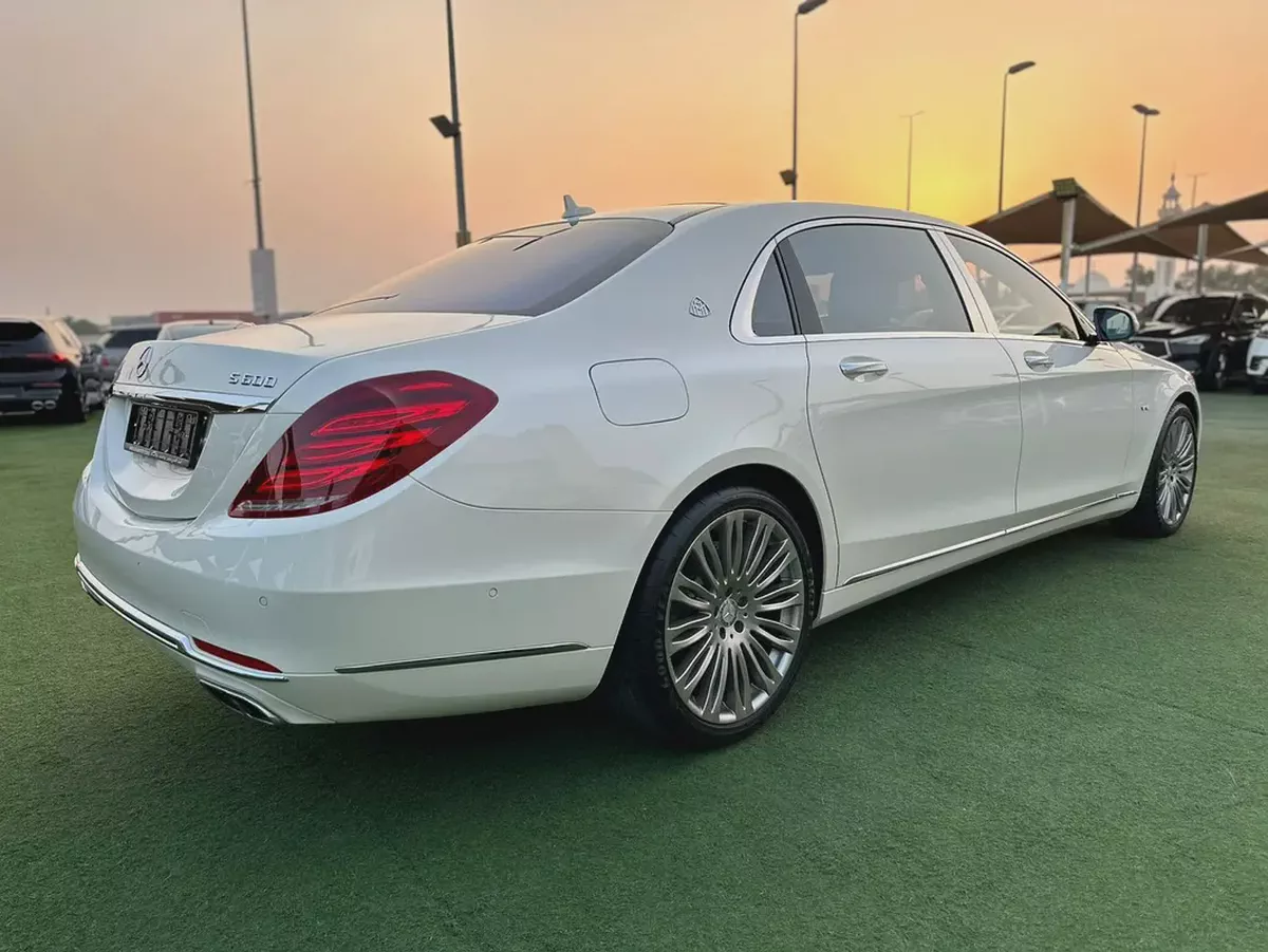 (2015) MERCEDES S600 //MAYBACH// GCC LOW MILEAGE -ORIGINAL PAINT--4-4