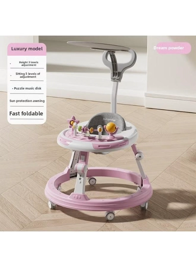 ORiTi Baby Walker, Stroller, Baby Multifunctional Anti Rollover-0