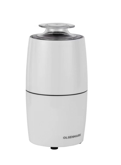  Olsenmark Coffee Grinder 60 g Capacity, 150W Powerful Motor, Durable Jar and Blade, Ergonomic Grip 0.06 kg 150 W OMCG7023 white-1
