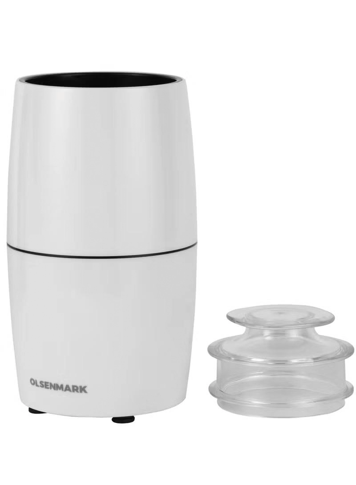  Olsenmark Coffee Grinder 60 g Capacity, 150W Powerful Motor, Durable Jar and Blade, Ergonomic Grip 0.06 kg 150 W OMCG7023 white-5-5