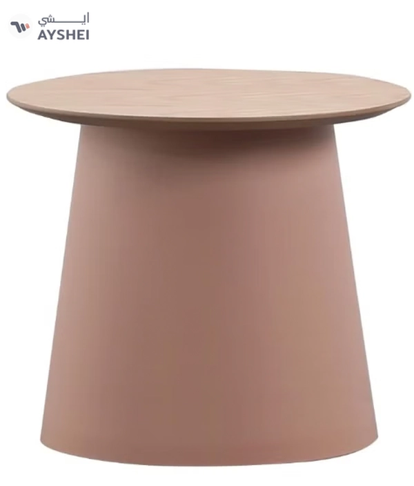 Daamudi KAI Round Table, Minimalist Center Table or Coffee Table for Home & Office