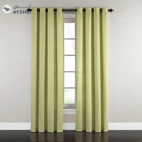 Curtain with Rod & Eyelet
