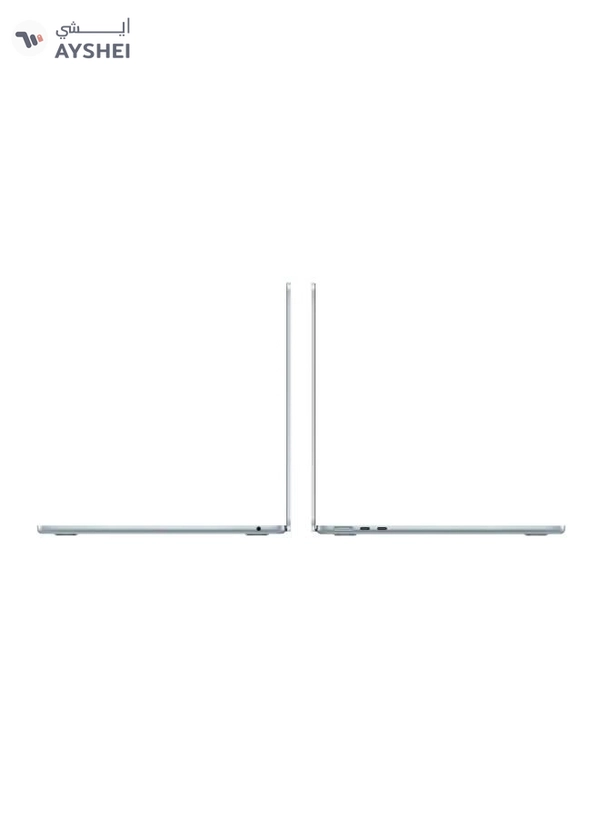 Apple New 2025 MacBook Air MC6U4 13-Inch Display, Apple M4 Chip 10-Core CPU 10-Core GPU Processor/16GB RAM/512GB SSD/macOS English/Arabic Sky Blue
