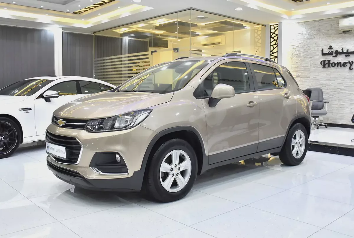 EXCELLENT DEAL for our Chevrolet Trax LT ( 2019 Model ) in Brown / Beige Color GCC Specs-1-1