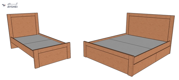 Terra Box Drawer Storage Bed