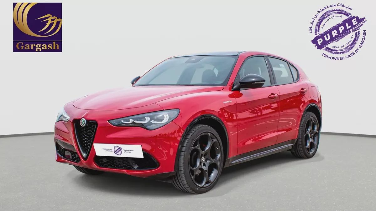 AED 2,605 / Month | Alfa Romeo | Stelvio Veloce MCA | 2024 | Gargash Warranty and Service