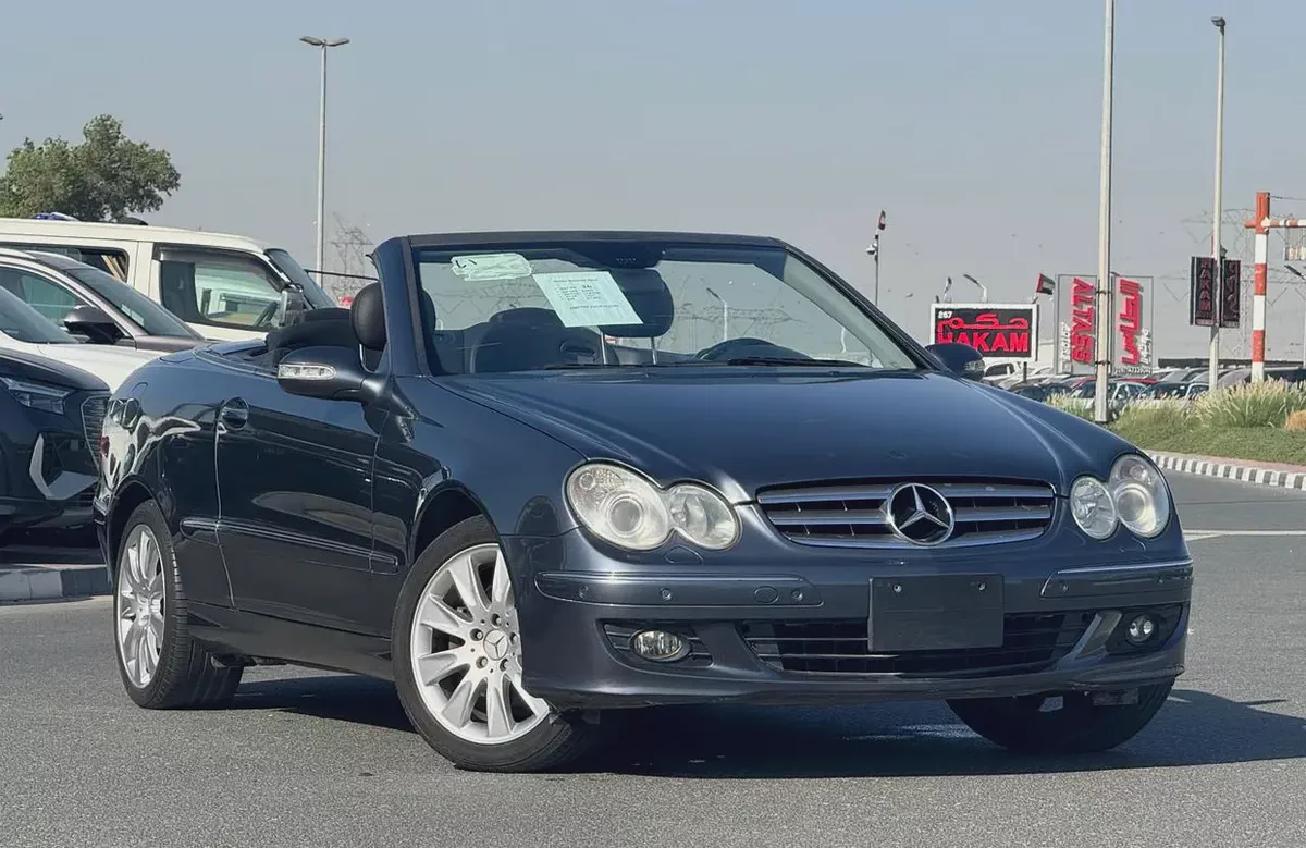MERCEDES BENZ CLK350 2007 SOFT TOP CONVERTIBLE CLEAN CAR FRESH JAPAN IMPORT