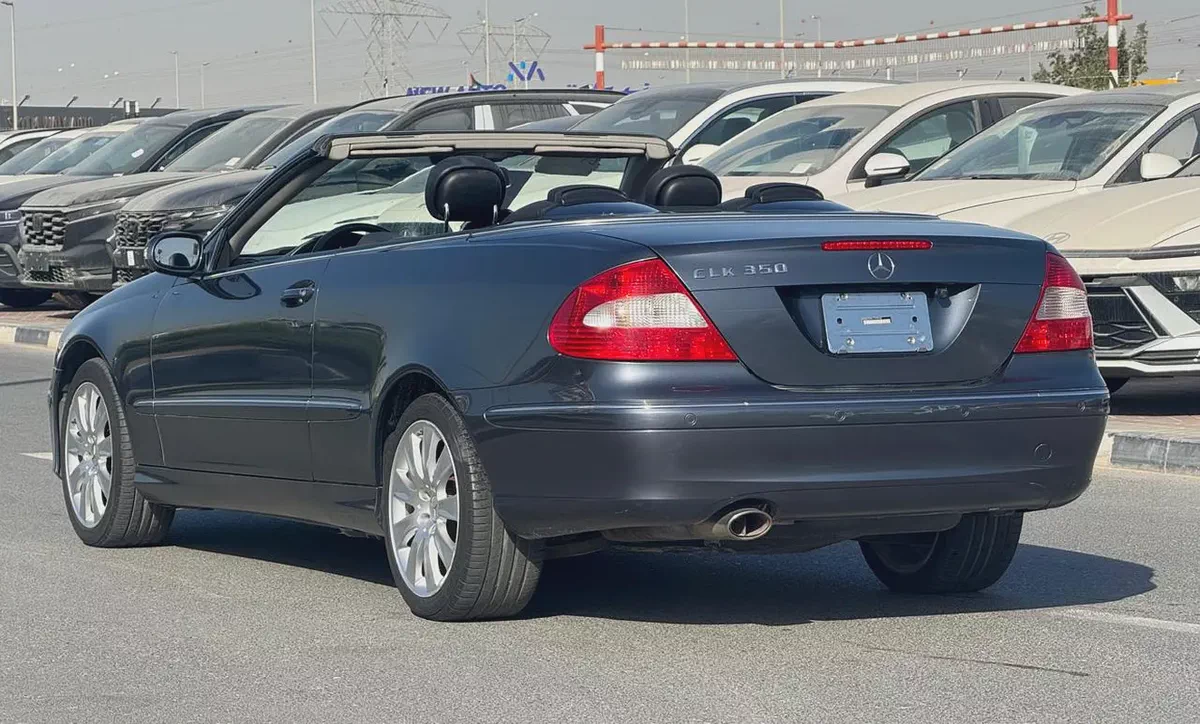 MERCEDES BENZ CLK350 2007 SOFT TOP CONVERTIBLE CLEAN CAR FRESH JAPAN IMPORT-4-4