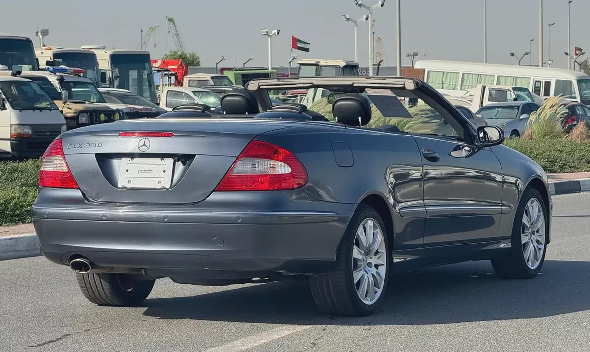 MERCEDES BENZ CLK350 2007 SOFT TOP CONVERTIBLE CLEAN CAR FRESH JAPAN IMPORT-6-6