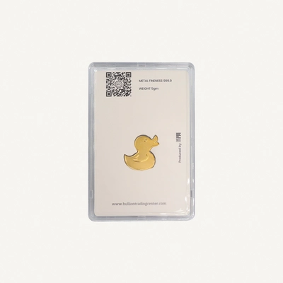 BTC 5 Gram Pure Gold Duckling Toy- Exclusive Gifting and Collectable 24 carat-1