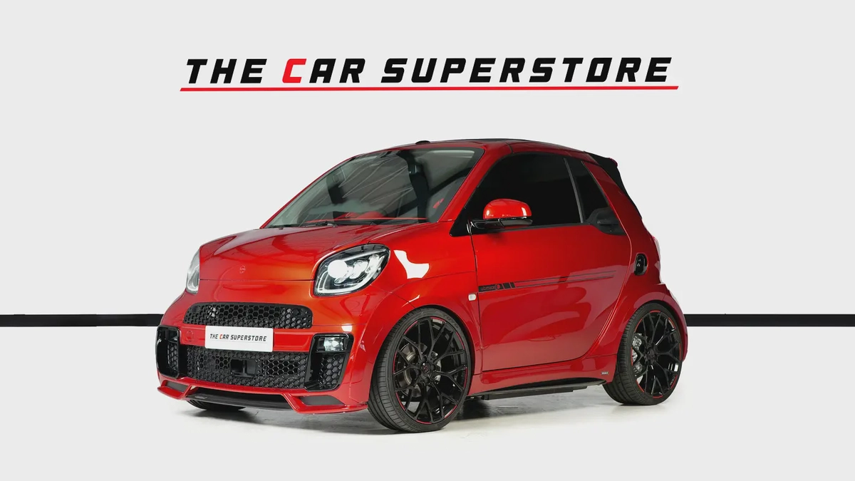 Smart Brabus Ultimate E For Two-1 OF 50-Convertible-Certified-Exclusive Collectors Item-Wide Body-3-3