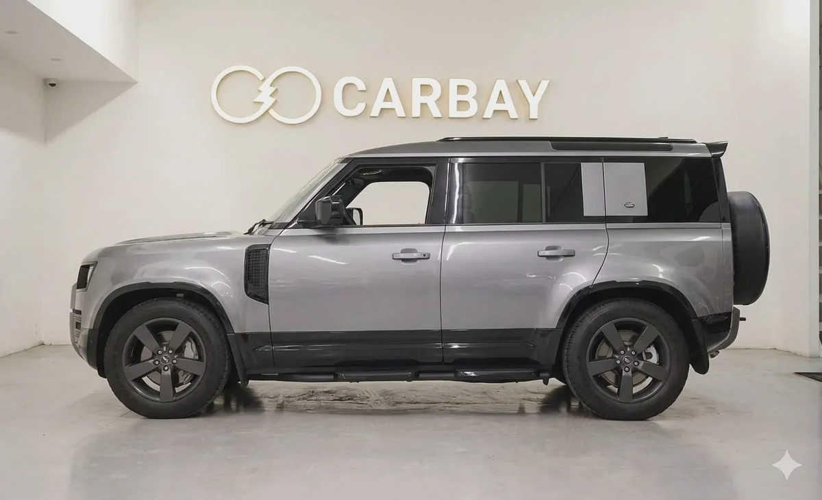 AED 5154 PM | LAND ROVER DEFENDER HSE P400 2024 | AGENCY WARRANTY TILL MARCH 2029 | SERVICE PACKAGE-4-4