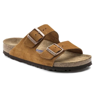 Birkenstock Arizona Suede Leather Two-Strap Sandals-0