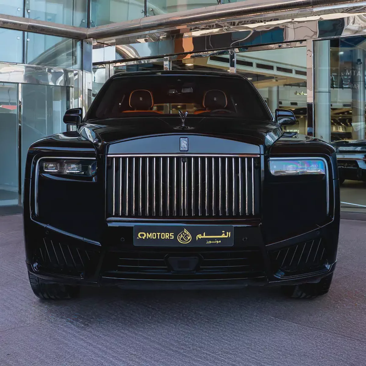 2025 Rolls-Royce Cullinan Black Badge | GCC Specs | 6000KM With Warranty + Service Contract-3-3
